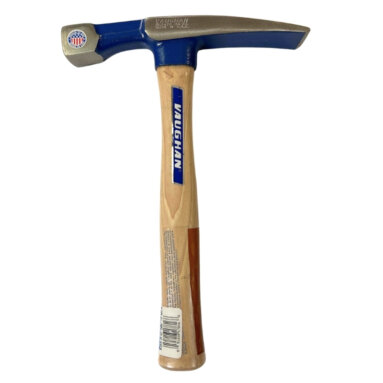 Vaughan Carbide Bricklayers Hammer 24oz - Wood Handle