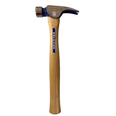 Vaughan Trim Nail Hammer 16oz - Straight Hickory Handle