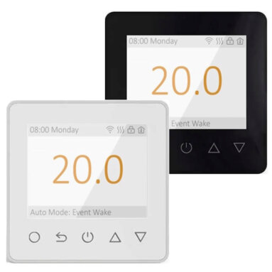 Amber DT-Two+ Wi-Fi Digital Thermostat - White