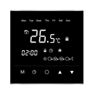 Amber Pro Digital Thermostat - Black, Programable, Touchscreen