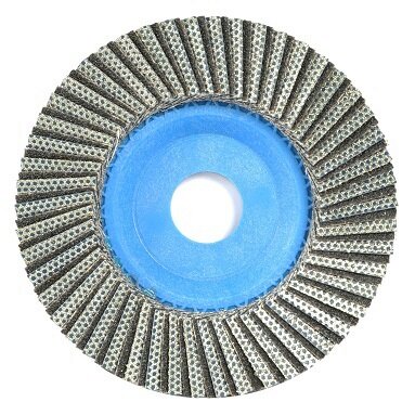 Bihiu 115mm Universal Diamond Grinding Flap Wheel - 60 Grit
