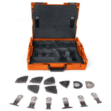 FEIN L-Boxx 102 Starlock Blades & Accessories Set 34pc