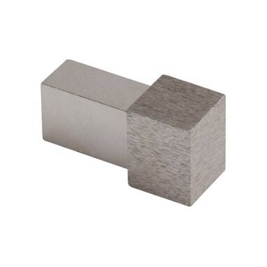Genesis Chrome Tile Corner Trim 10mm - Aluminium Square