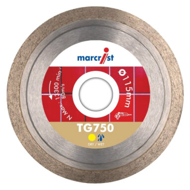 Marcrist TG750 Tile Grout Remover Blade 115mm
