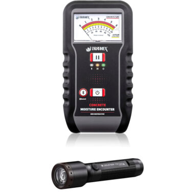 Tramex CME5 Concrete Moisture Encounter Damp Meter + FREE Ledlenser Torch