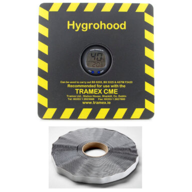 Tramex Hygrohood HYGHMM Hygrometer + FREE Extra Sealant Tape