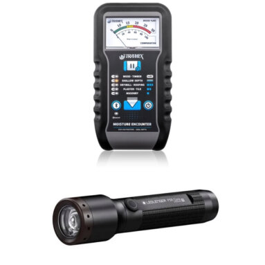 Tramex ME5 Moisture Encounter Moisture Meter + FREE Ledlenser Torch