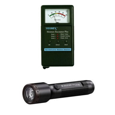 Tramex MEP Moisture Encounter Plus Damp Meter + FREE Ledlenser Torch