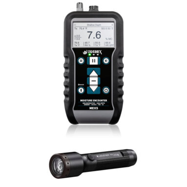 Tramex MEX5 Digital Moisture & Humidity Meter + FREE Ledlenser Torch