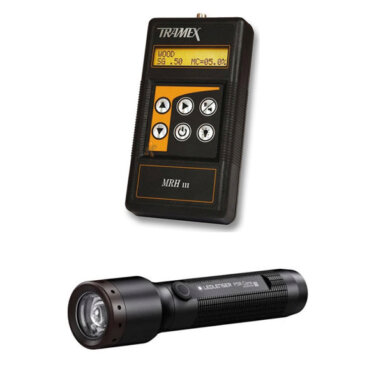 Tramex MRH III Digital Moisture & Humidity Meter + FREE Ledlenser Torch