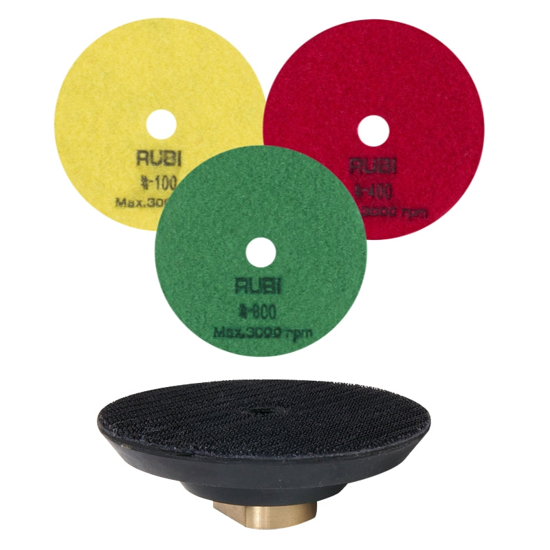 Rubi Diamond Polishing Pads