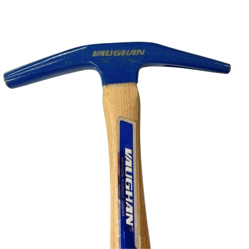 Vaughan Magnetic Upholstery Hammer 7oz - Hickory Handle