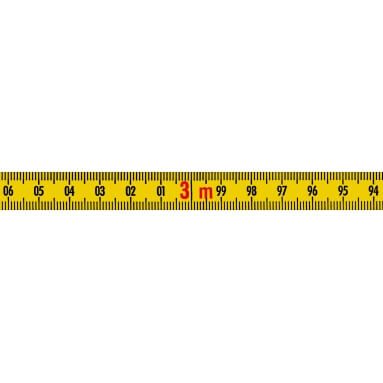 20m Adhesive Measuring Tape - Right to Left