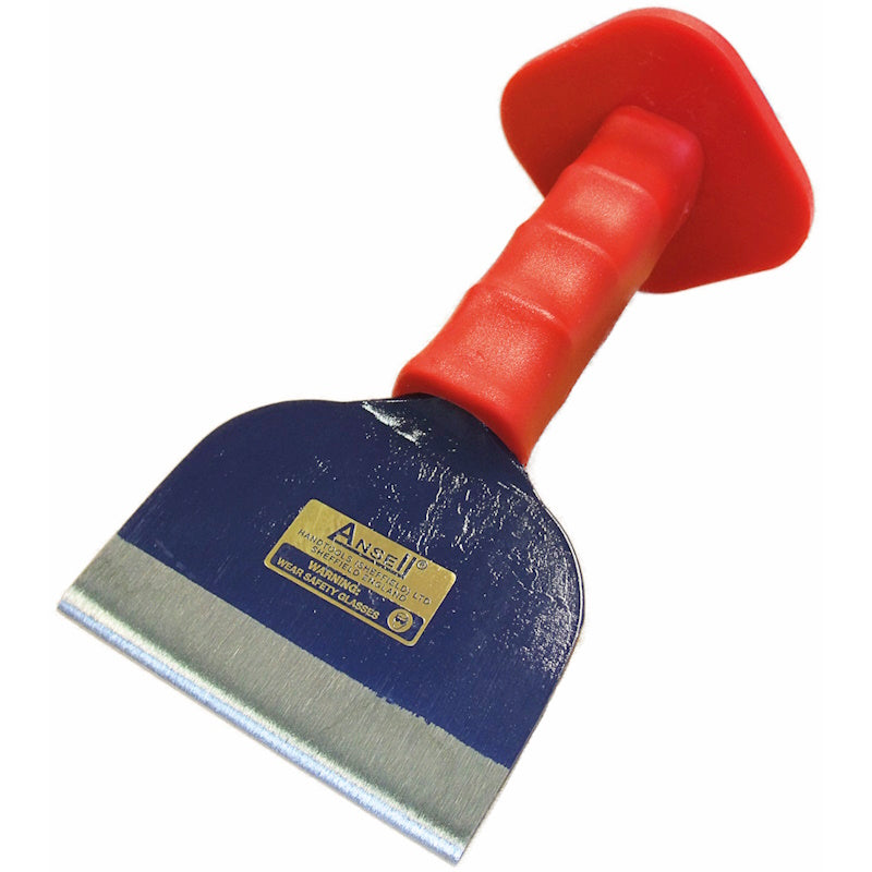 Ansell Brick Bolster 4 Inch - With Safety Handle