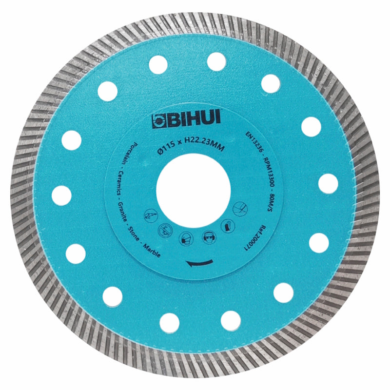 Bihui Super-Thin Turbo Diamond Blade 115mm