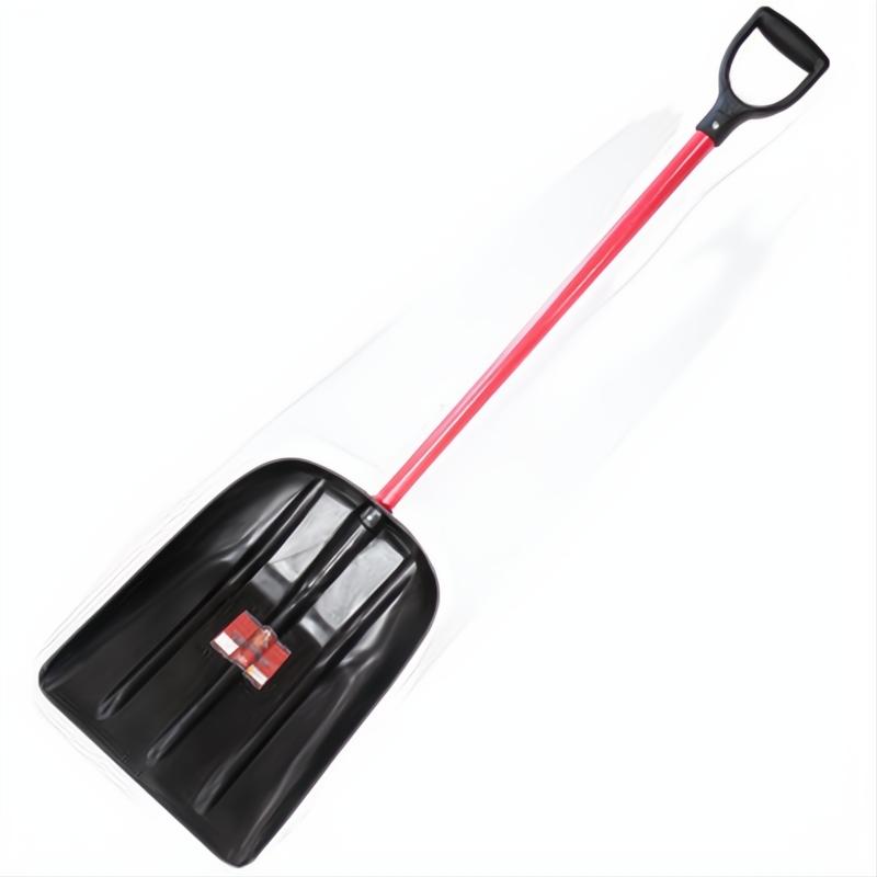 Heavy-Duty Snow Shovel - XL Scoop - Long Fibreglass Handle