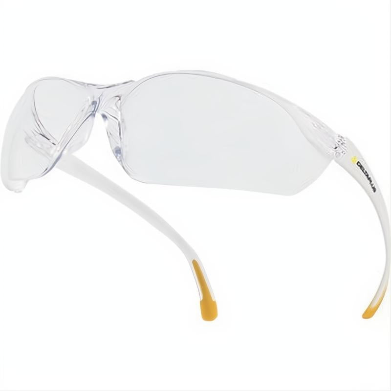Delta Plus Meia Clear UV400 Wraparound Safety Glasses