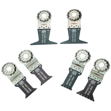 FEIN Best of E-Cut Wood & Metal Starlock Blades Set (6 Blades)