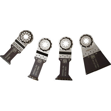 FEIN E-Cut Blade Combination Pack - 4 Blades - Starlock Plus
