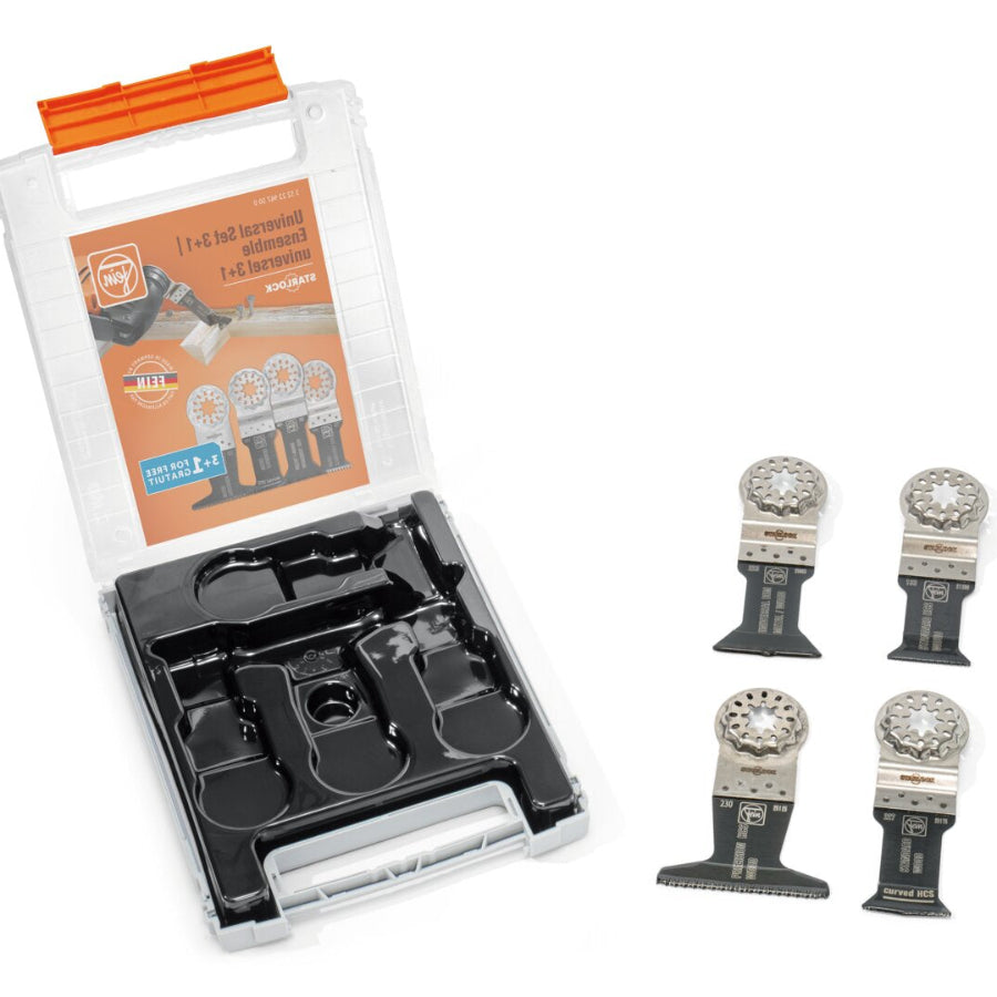 FEIN Starlock Blades Set 4pc - Timber Cut Value Pack