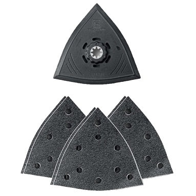 FEIN Triangle Sanding Set - Perforated (1x Pad 6x Sheets)