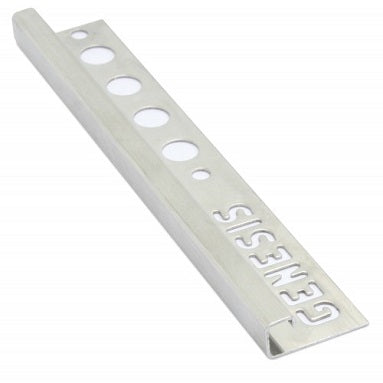 Genesis Stainless Steel Tile Trim - All Colours, Sizes & Shapes