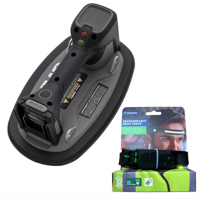 Grabo Pro Brushless (Body Only) - Electric Tile Lifter + Free Head Torch