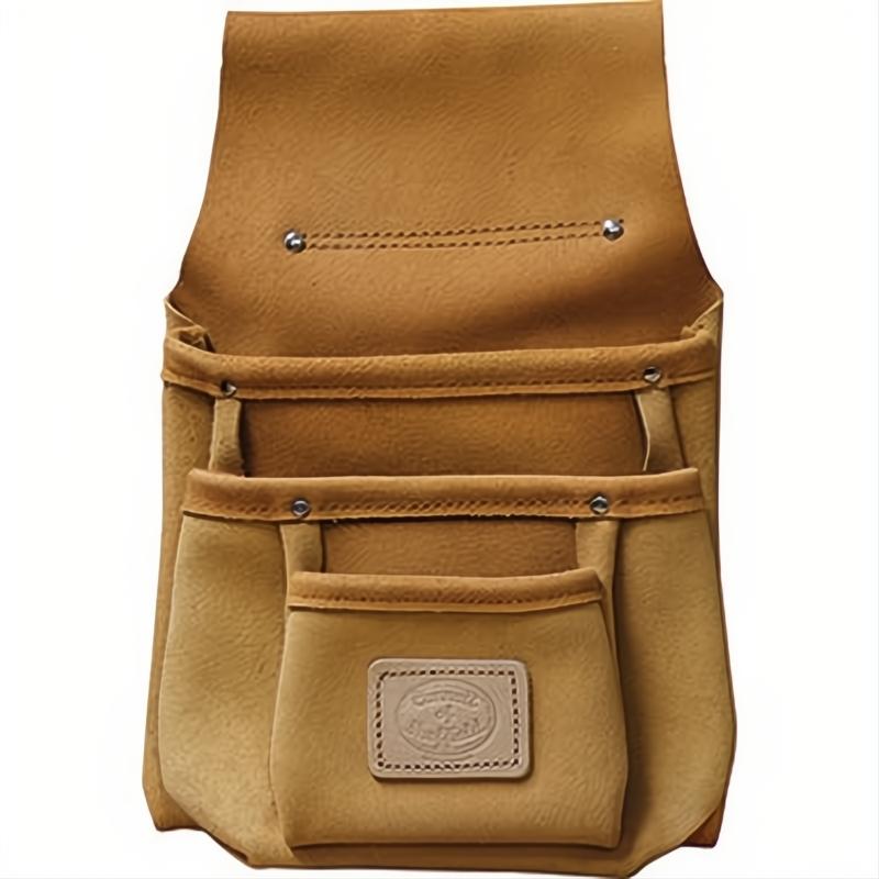 Leather Nail & Tool Pouch - 3 Pockets - Connell of Sheffield