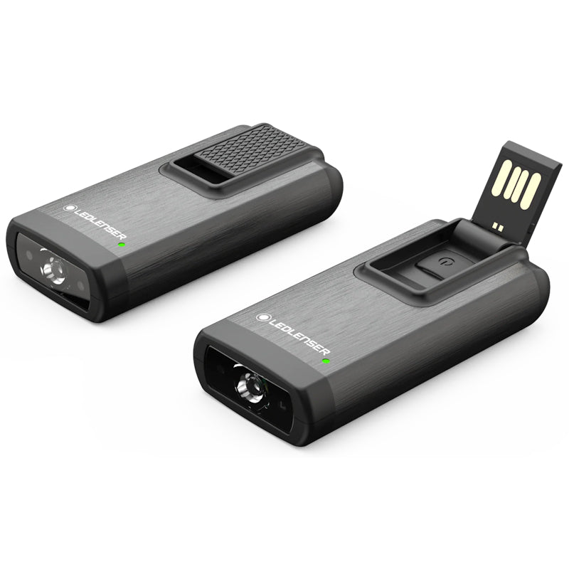 Ledlenser K6R Safety - Rechargeable Keyring Torch - Grey