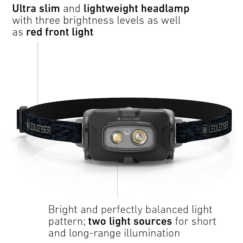 Ledlenser HF4R Core - Rechargeable Head Torch - Black