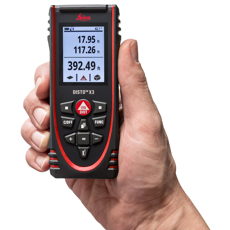 Leica Disto X3 - Site Proof Laser Distance Meter (150m Range)