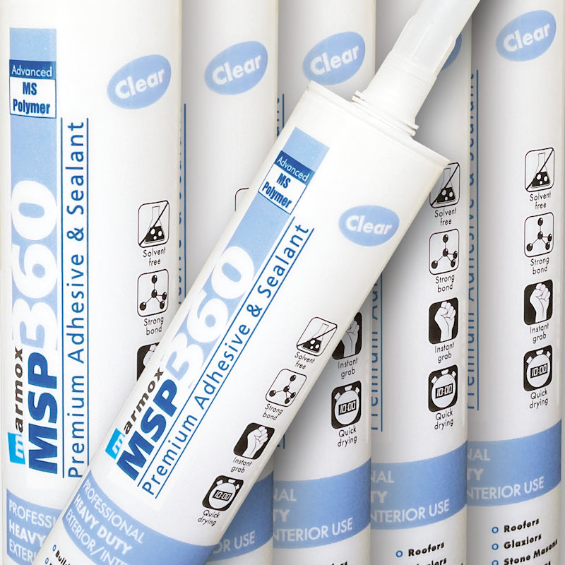 Marmox MSP 360 Premium Adhesive & Sealant - Clear (290ml)