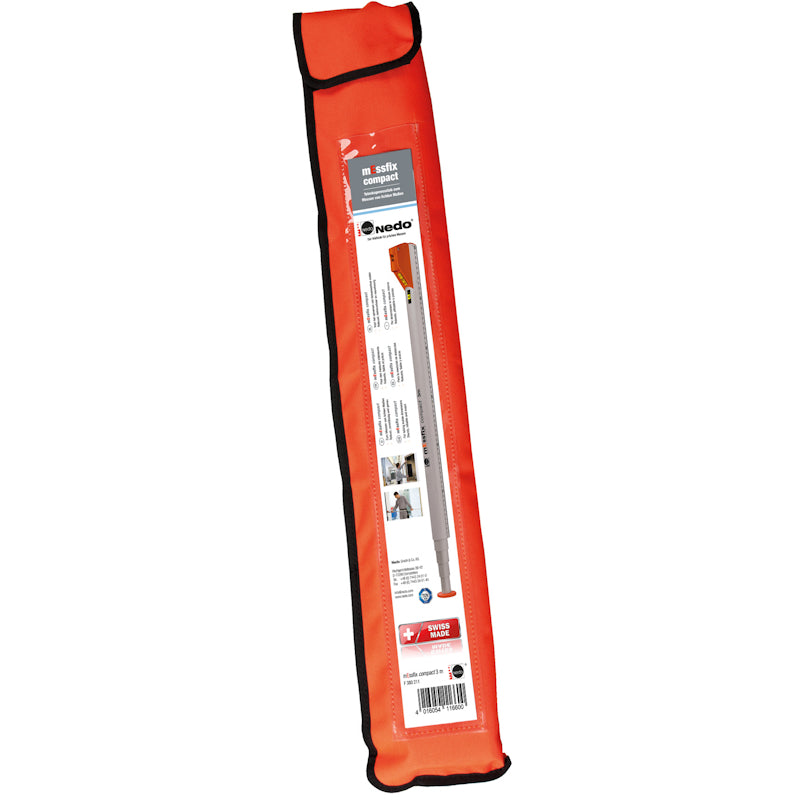 Nedo Messfix Compact Telescopic Measuring Rod 5m - With Case