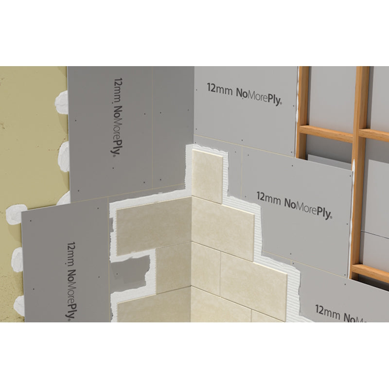 NoMorePly 12mm Tile Backer Board - 1200 x 800mm