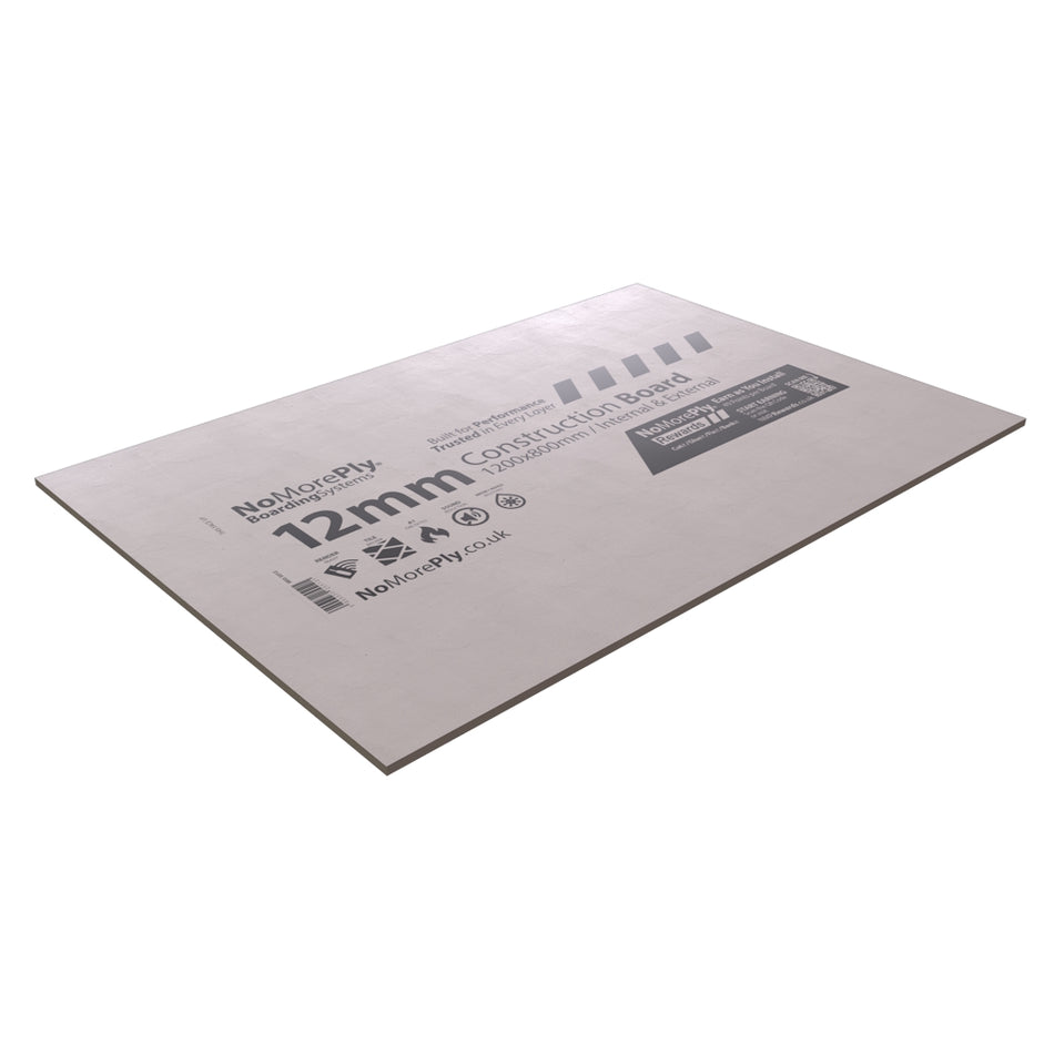 NoMorePly 12mm Tile Backer Board - 1200 x 800mm