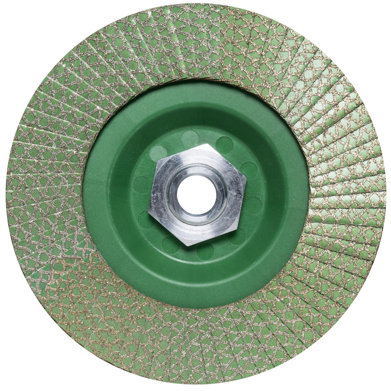 Rubi Diamond Flap Disc 115mm - 50/60 Grit Laminated Blade