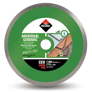 Rubi CEV 300mm Diamond Wheel - Super Pro