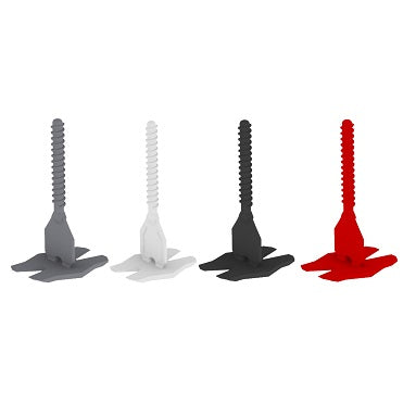 Rubi Cyclone Tile Levelling Clips - Flat Base 1.5mm (x100)