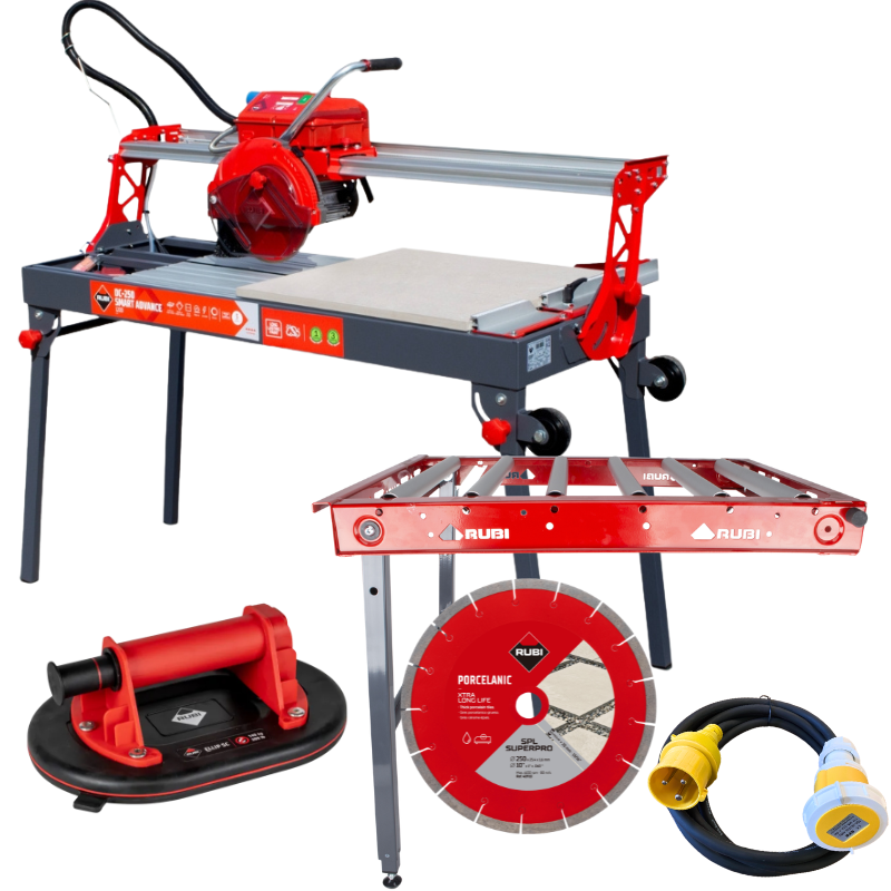 Rubi DC-250 Smart Advance 1200 Bundle - Wet Tile Cutter 110v