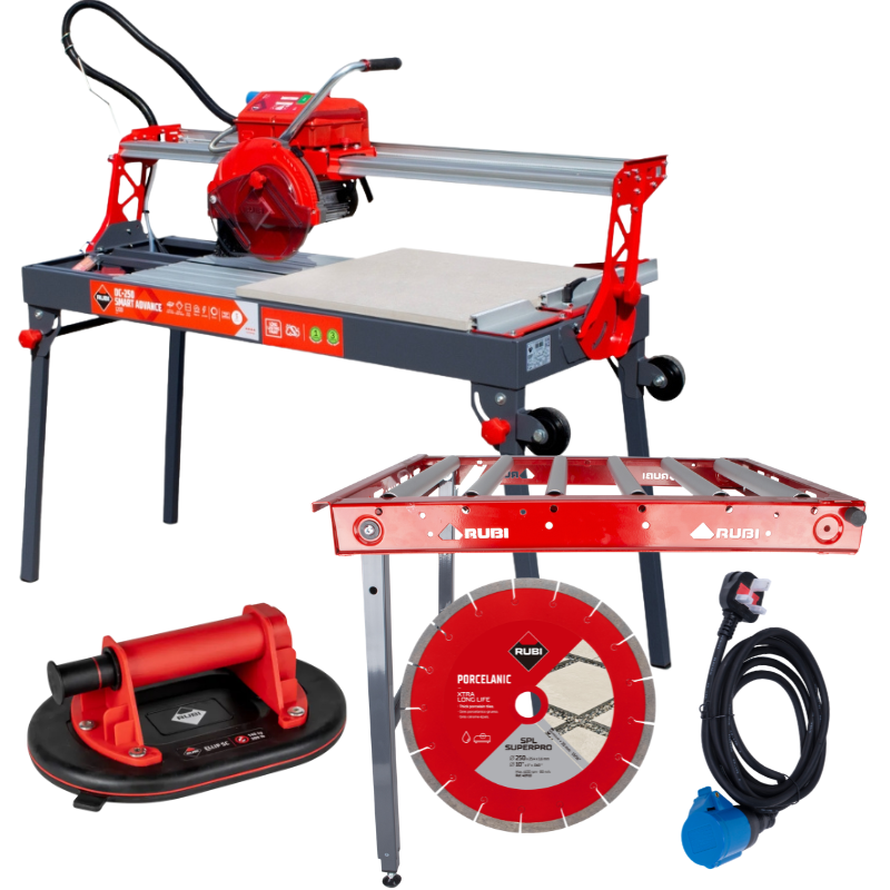 Rubi DC-250 Smart Advance 1200 Bundle - Wet Tile Cutter 230v