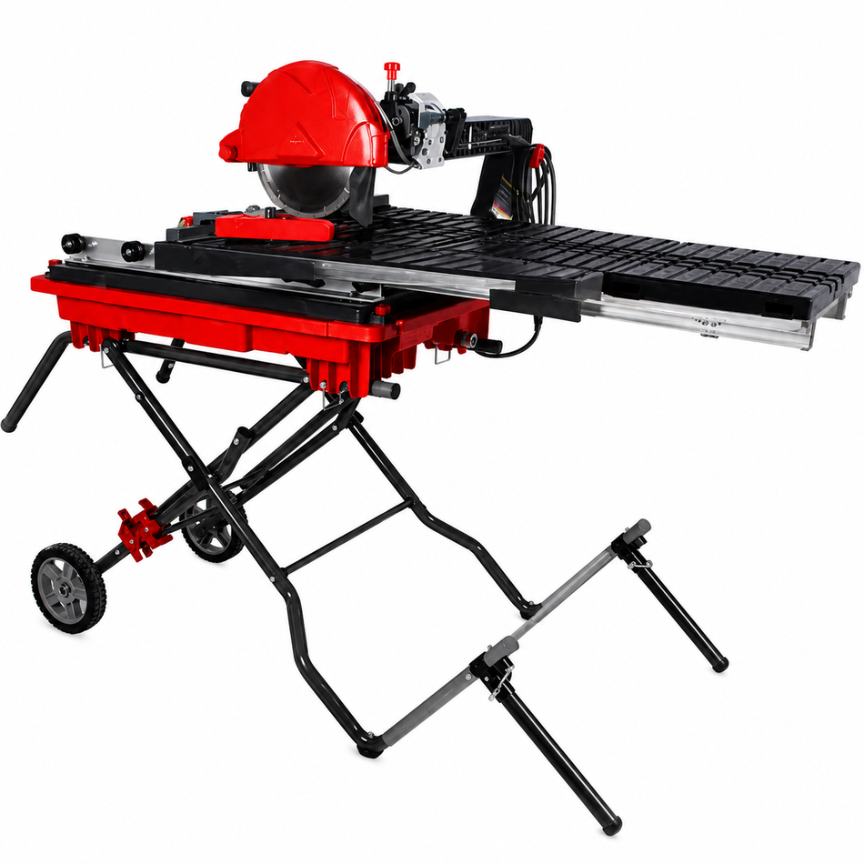 Rubi DT 250 MAX 110v + Extension Table - Electric Tile Cutter Bundle