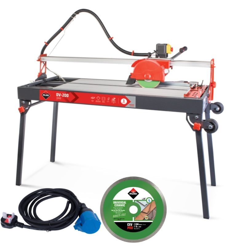 Rubi DV 200 1000 - Electric Wet Saw - 230v