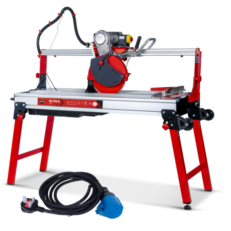Rubi DX-350-N 1000 Laser & Level Wet Saw - 230v - Zero Dust