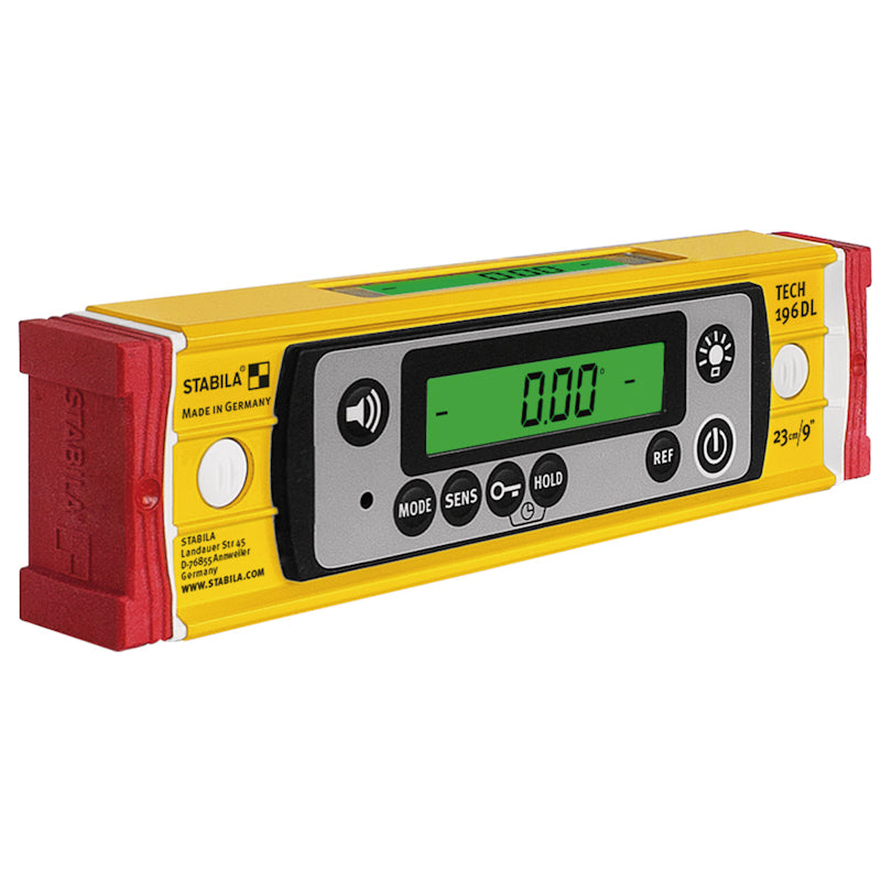 Stabila 196 DL Digital Spirit Level - 23cm / 230mm / 9in