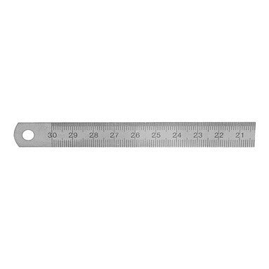Stainless Steel Rule - Right to Left - Metric - Flexible - EC2