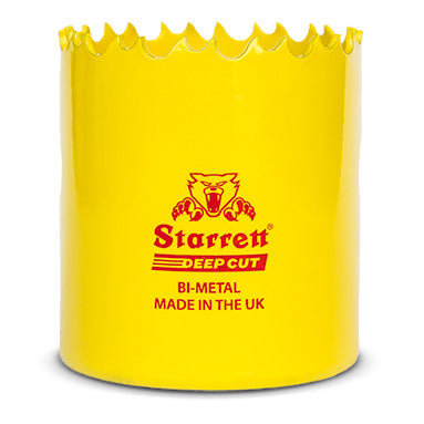 Starrett Bi Metal 21mm Hole Saw (13/16 Inch) - Deep Cut