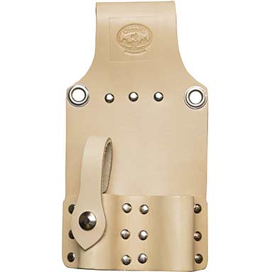 Double Podger Spanner Holder - Tan Leather