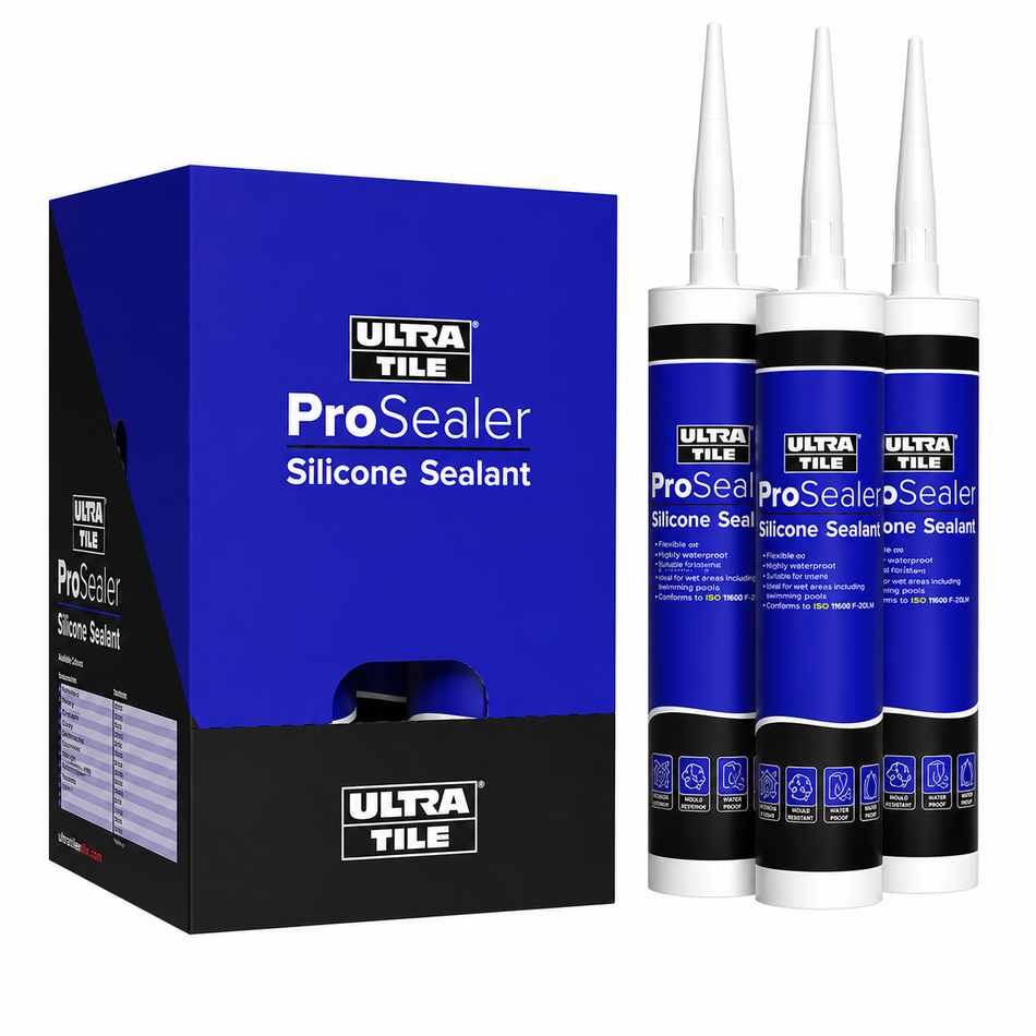 Ultra Tile ProSealer Silicone Sealant 310ml - Charcoal